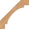 Ekena Millwork 5 1/2"W x 36"D x 36"H Merced Smooth Knee Brace, Western Red Cedar BRC06X36X36MRC00SWR - alternate 3